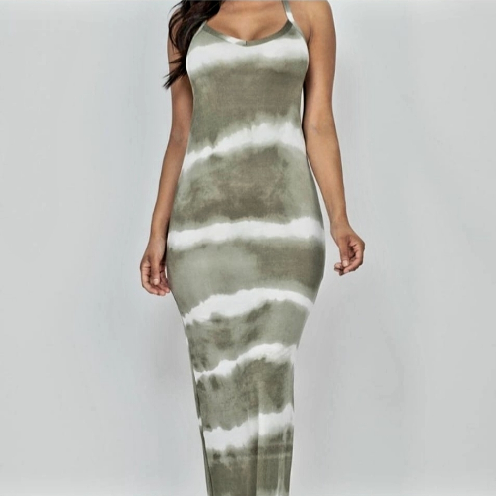 New Tie-Dye Maxi Dress